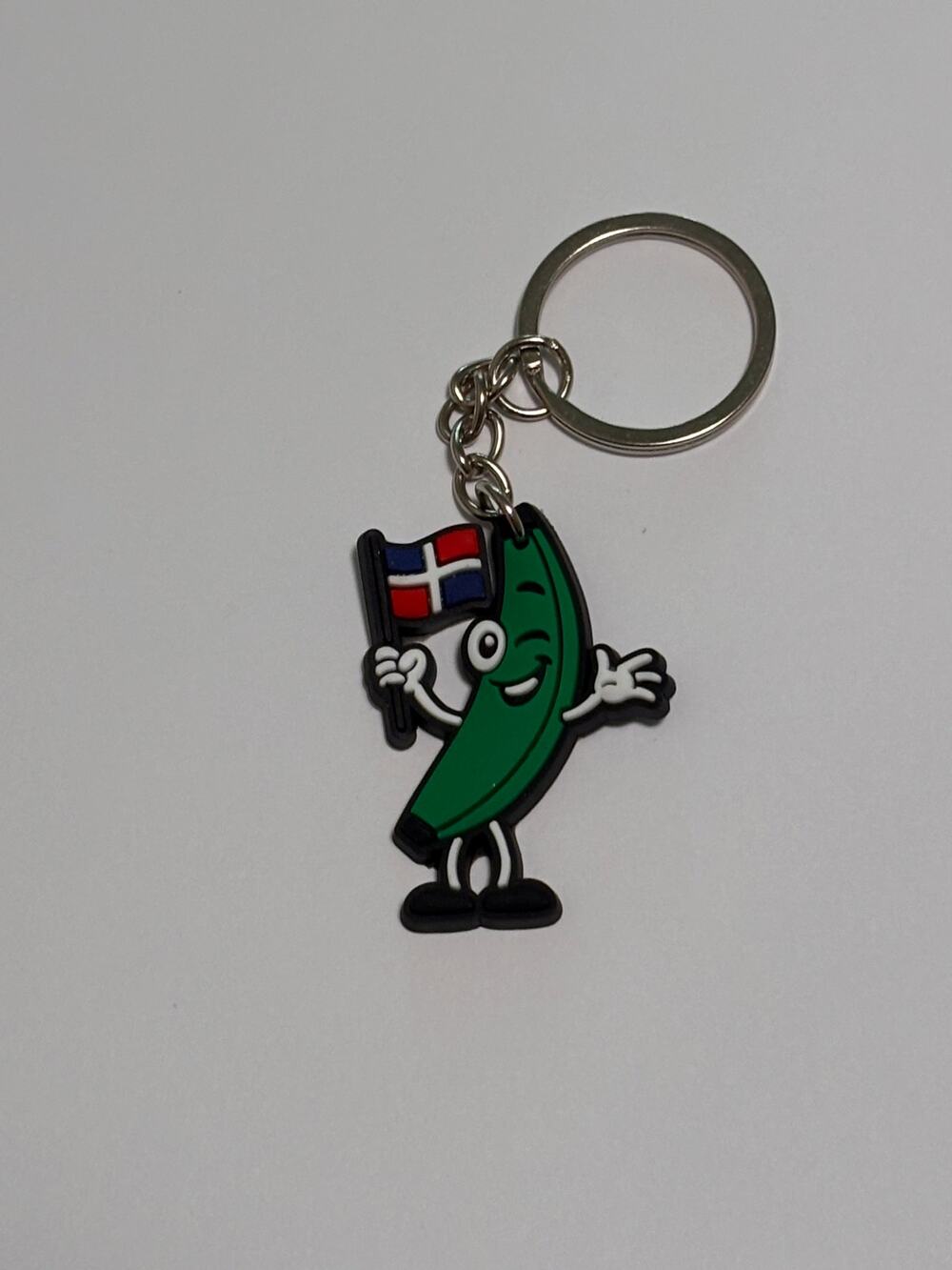 Republica Dominicana Keychain Souvenir Red White Blue Dominican Republic